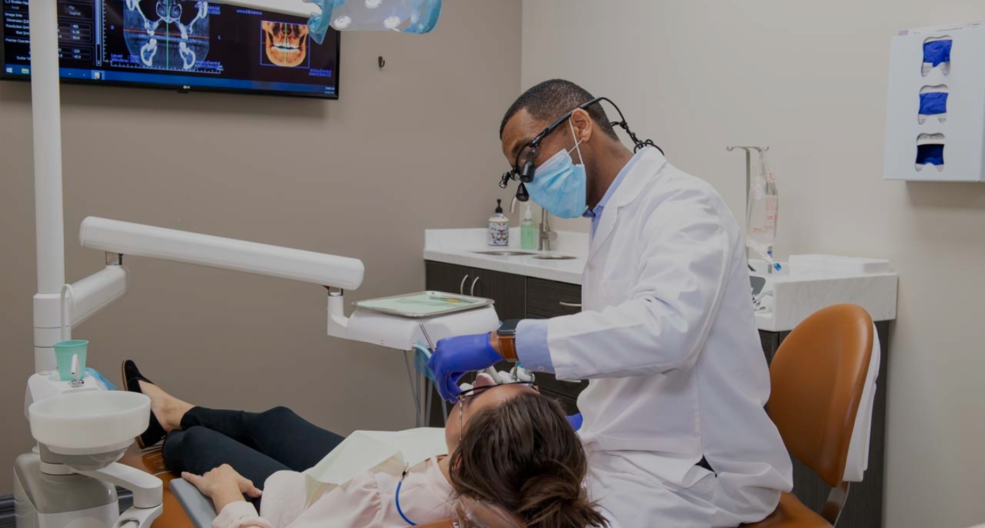 Doctor G treating dental patient