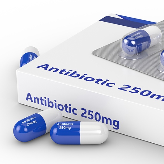 Antibiotic therpay pill pack